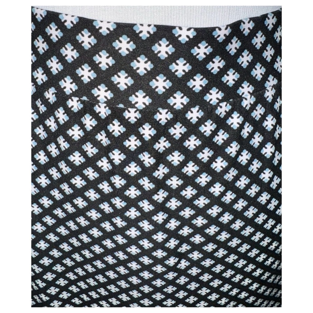 NWT, Terra & Sky Diamond Pattern Elastic Waist Maxi Skirt, Sz 2XL (20W-22W) - Picture 4 of 12